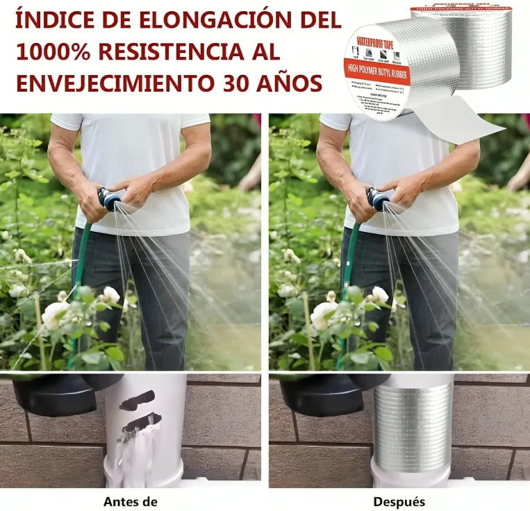 Combo Sellador Aislante + Cinta Anti Grietas