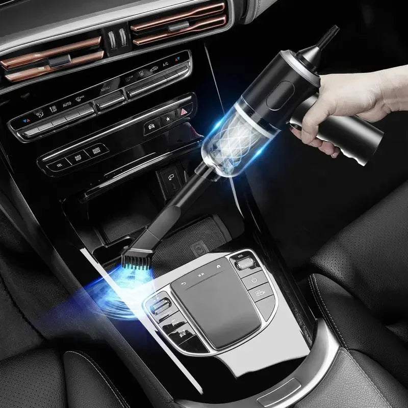 Mini Aspiradora TurboClean 3 en 1 – Potente, Compacta y Sin Esfuerzo