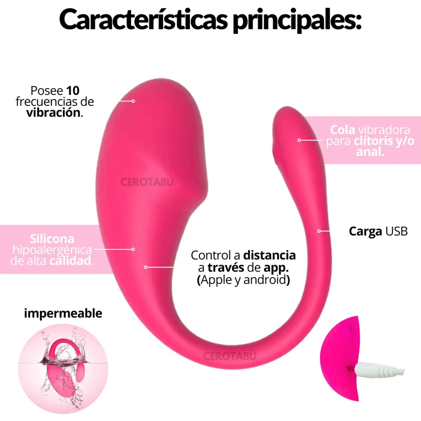VibraSense™ — La chispa perfecta para tu vida en pareja vibrador bluetooth