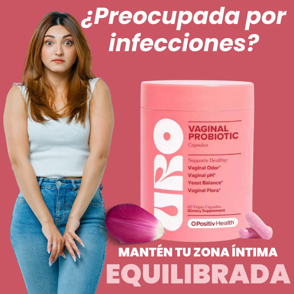 URO Probio™ – 🌸 Probiótico femenino para equilibrio de pH, salud íntima y urinaria