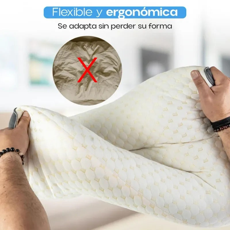 Flexible y ergonómica, se adapta sin perder su forma