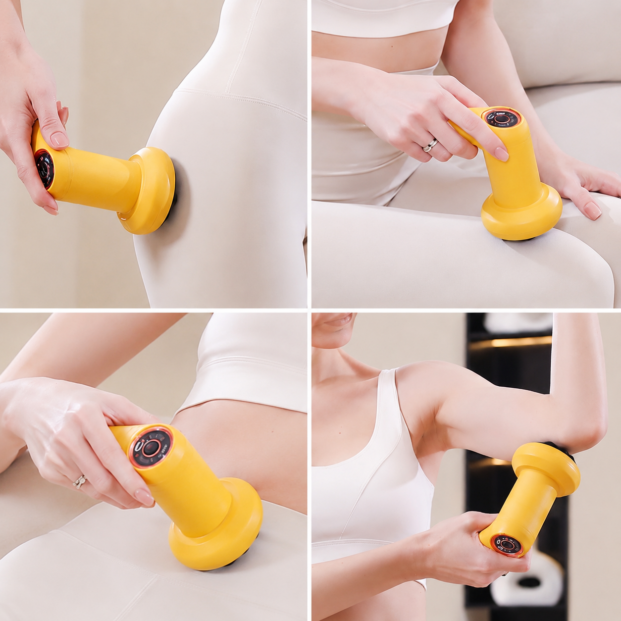 ThermaFit EC™ - Masajeador Corporal Reductor y Anticelulítico con Pantalla Digital