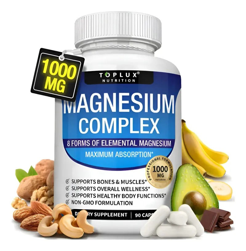 Magnesio en cápsulas 1000 mg