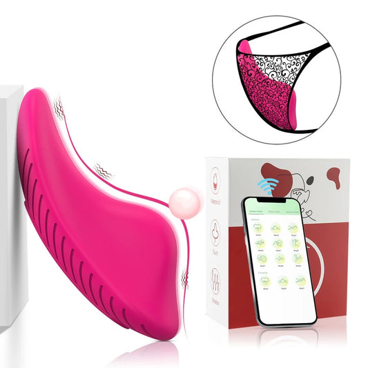 VibraSense™ Butterfly 🦋 La chispa perfecta para tu vida en pareja | 9 modos de vibración con control desde tu celular