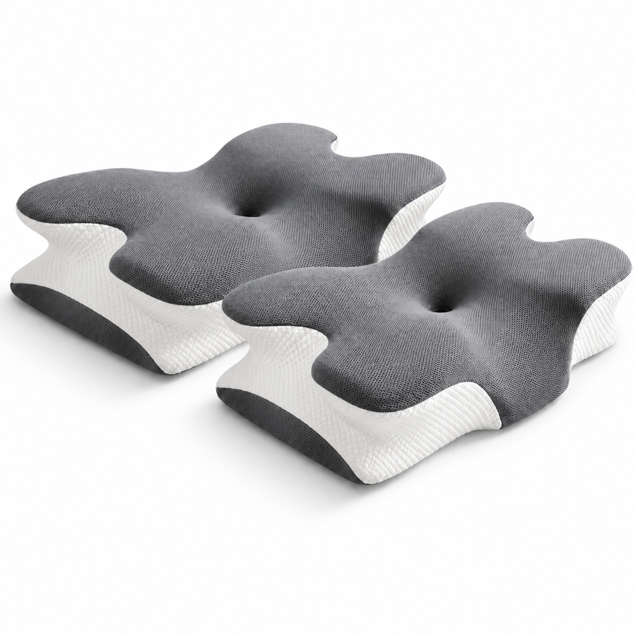 Almohada Ergonómica Ortopédica — Soporte cervical con Memory Foam para dormir sin dolor